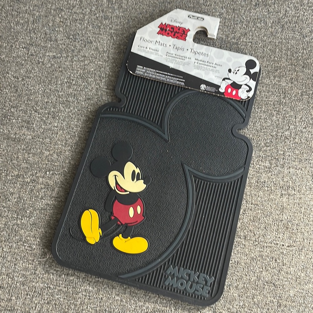 Mickey Mouse floor mats
